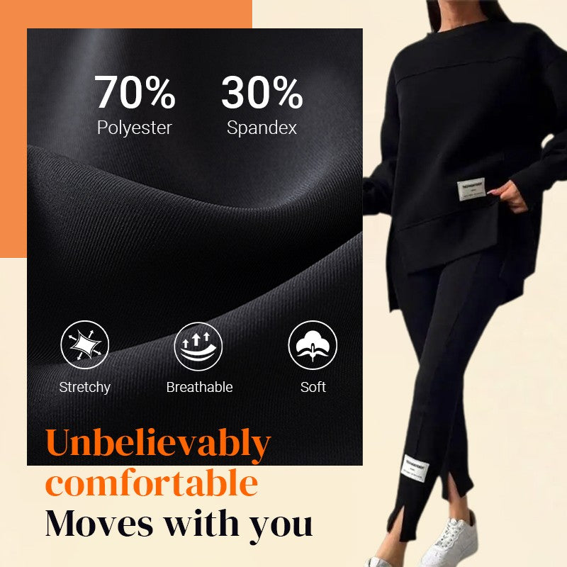 🍂Limited Sale 50% OFF🍂 Women's Casual Sweatshirt Leggings Set