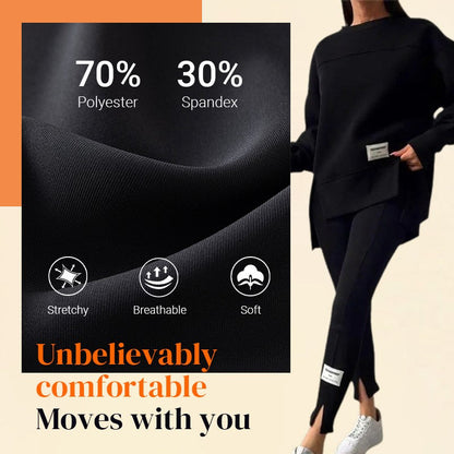 🍂Limited Sale 50% OFF🍂 Women's Casual Sweatshirt Leggings Set