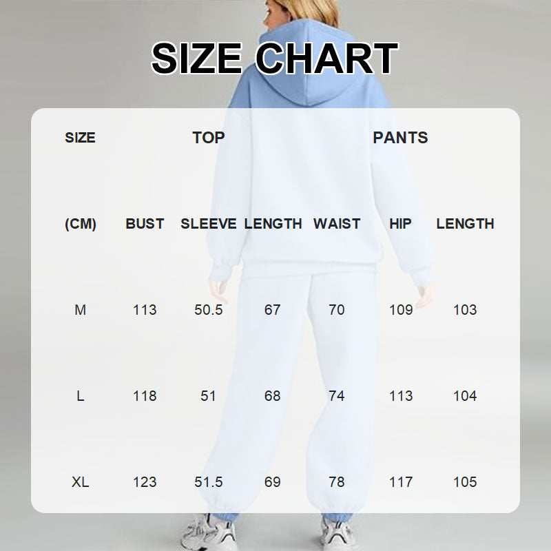 🍂Hot Sale 50% Off🍂Casual Hooded 2-Piece Set 👕👖 – Soft Fabric, Easy-Match for Daily/Home