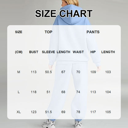 🍂Hot Sale 50% Off🍂Casual Hooded 2-Piece Set 👕👖 – Soft Fabric, Easy-Match for Daily/Home