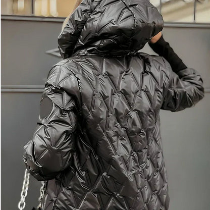 ❄️Winter Sale 50%OFF:🧥 Women's Hooded Patchwork Cotton Jacket for Autumn & Winter