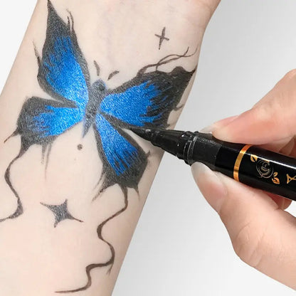 🌈Hot Sale 50% OFF🎨10-Color Temporary Tattoo Markers Set