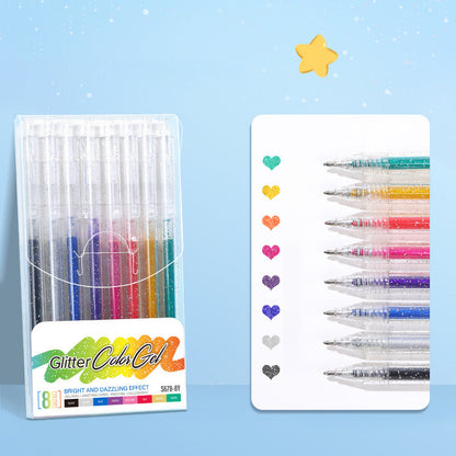 🔥LAST DAY-70% OFF!!✨50K+ SOLD!🌈Glitter Gel Pen Set