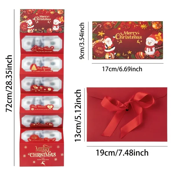 🔥Buy 1 Get 2 Free🧧Christmas Cash Gift Envelope🎅🎄