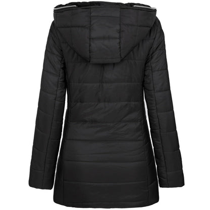 ❄️LAST DAY PROMOTION - 70%OFF 💖 Women's Hooded Mid-Length Winter Coat with Plush Lining
