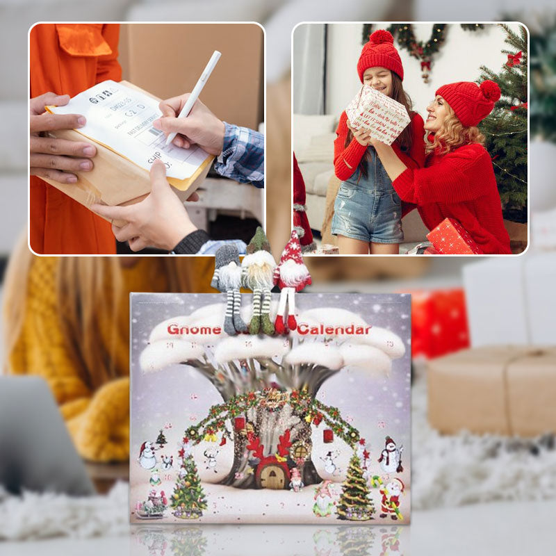 🔥Christmas Sale-Up to 50% OFF🎅Christmas Advent Gnome Countdown Calendar