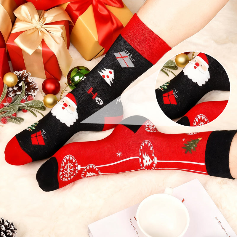 💥Christmas Sale 50% OFF🧦Christmas Socks Advent Calendar ✨24 days of cozy surprises! Countdown to Christmas🎄