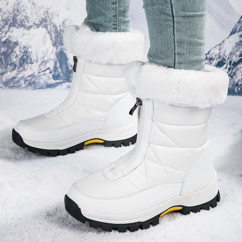 👢 48% OFF NOW! ✨ Women’s Non-Slip Warm Zipper Snow Boots - Thermal Insulated & Water-Resistant Winter Boots for Extreme Cold Weather 🌨️