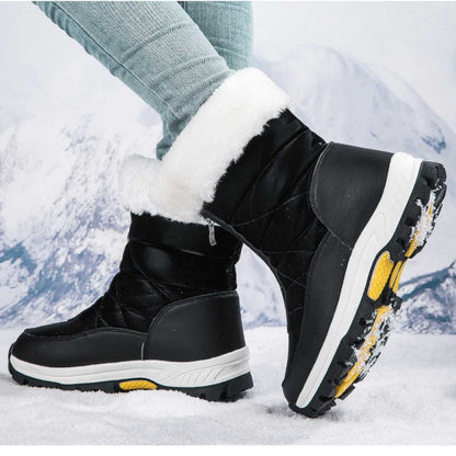 👢 48% OFF NOW! ✨ Women’s Non-Slip Warm Zipper Snow Boots - Thermal Insulated & Water-Resistant Winter Boots for Extreme Cold Weather 🌨️