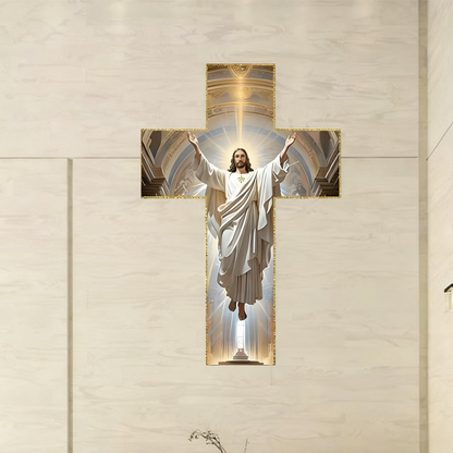 ✝️Easter Sale 50% OFF🎁Retro Jesus Christ Wall Cross Decor
