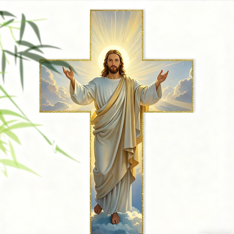 ✝️Easter Sale 50% OFF🎁Retro Jesus Christ Wall Cross Decor