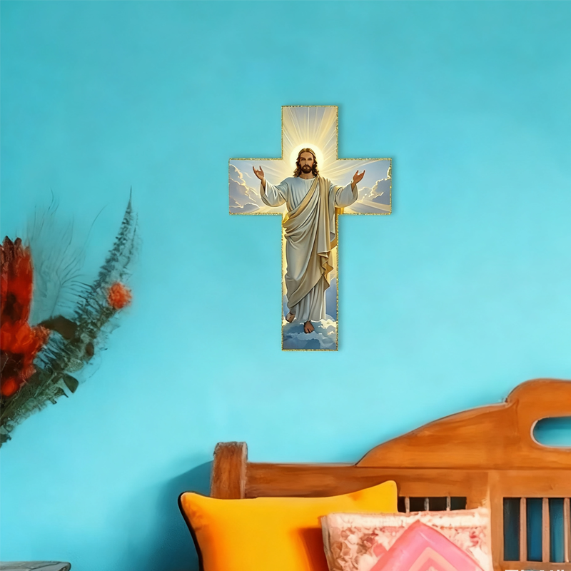 ✝️Easter Sale 50% OFF🎁Retro Jesus Christ Wall Cross Decor