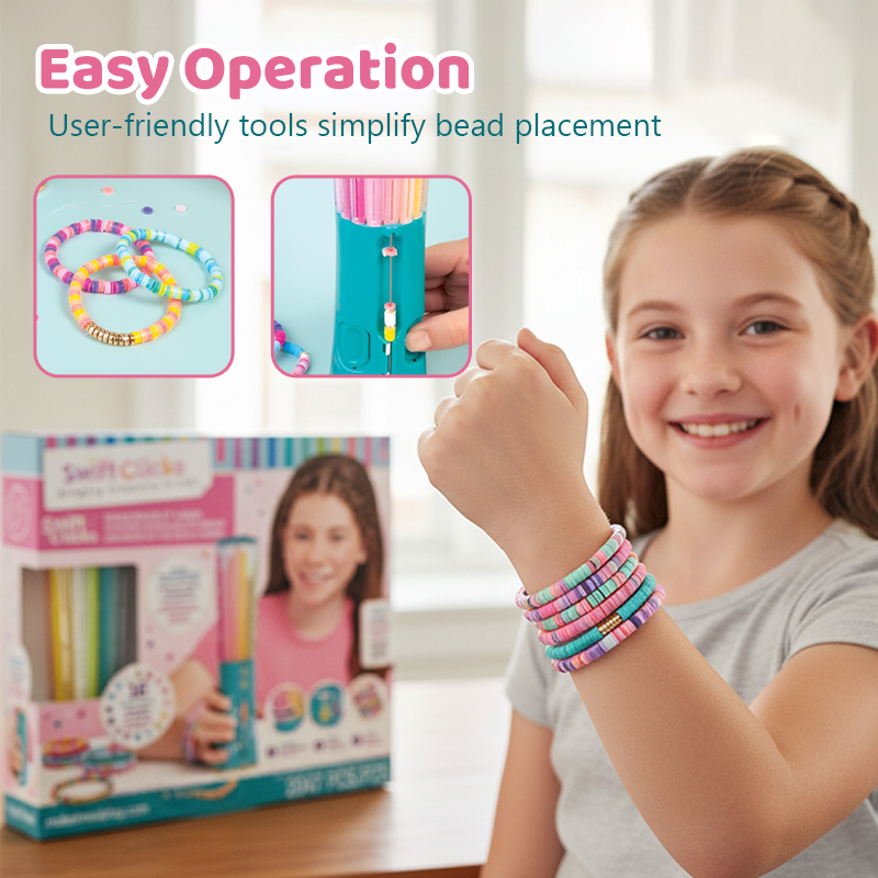 💕Christmas Sale 50% Off💕Quick-Click Bracelet Maker Kit