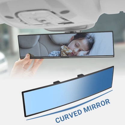 🏆Only ￡8.99 Last Day Promotion!🎁Wide Car Curved Rear View Mirror