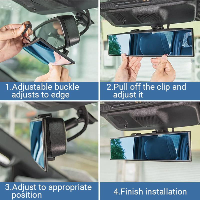 🏆Only ￡8.99 Last Day Promotion!🎁Wide Car Curved Rear View Mirror