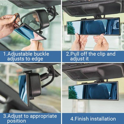 🏆Only ￡8.99 Last Day Promotion!🎁Wide Car Curved Rear View Mirror