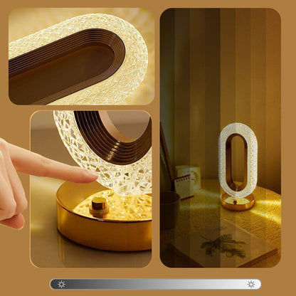 🎁Christmas Sale 50% OFF!!🎄50K+ SOLD! ✨Rechargeable Luxury Crystal LED Night Light Lamp