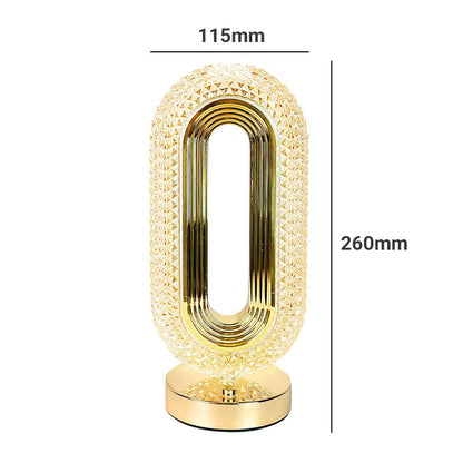 🎁Christmas Sale 50% OFF!!🎄50K+ SOLD! ✨Rechargeable Luxury Crystal LED Night Light Lamp