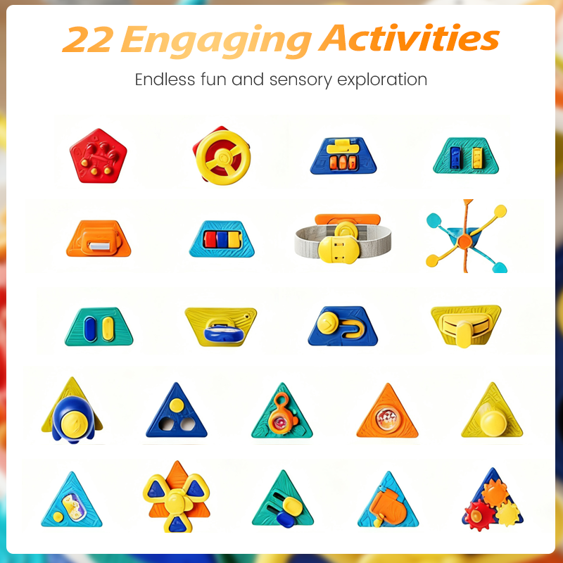 💥Limited Sale 50% OFF💥Multifunctional Educational Sensory Puzzle Cube👼
