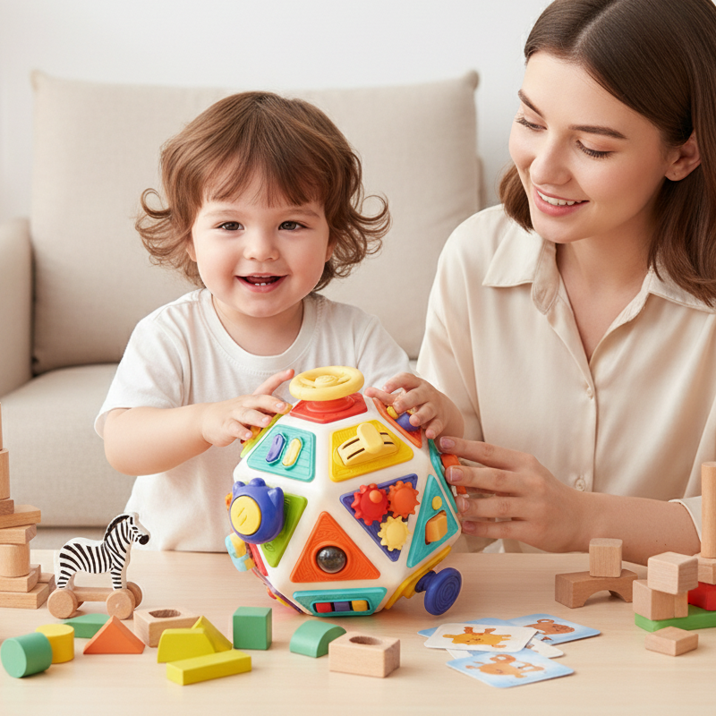 💥Limited Sale 50% OFF💥Multifunctional Educational Sensory Puzzle Cube👼