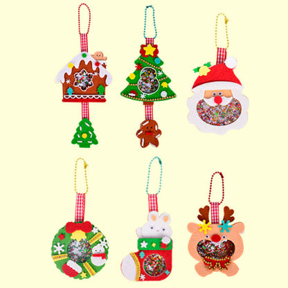 🎄Xmas Hot Sale 50% OFF- ✨【DIY Christmas Shaker Ornament Craft Kit】✨- 6pcs