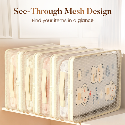 🔥See-Through Closet Organizer Storage Bags