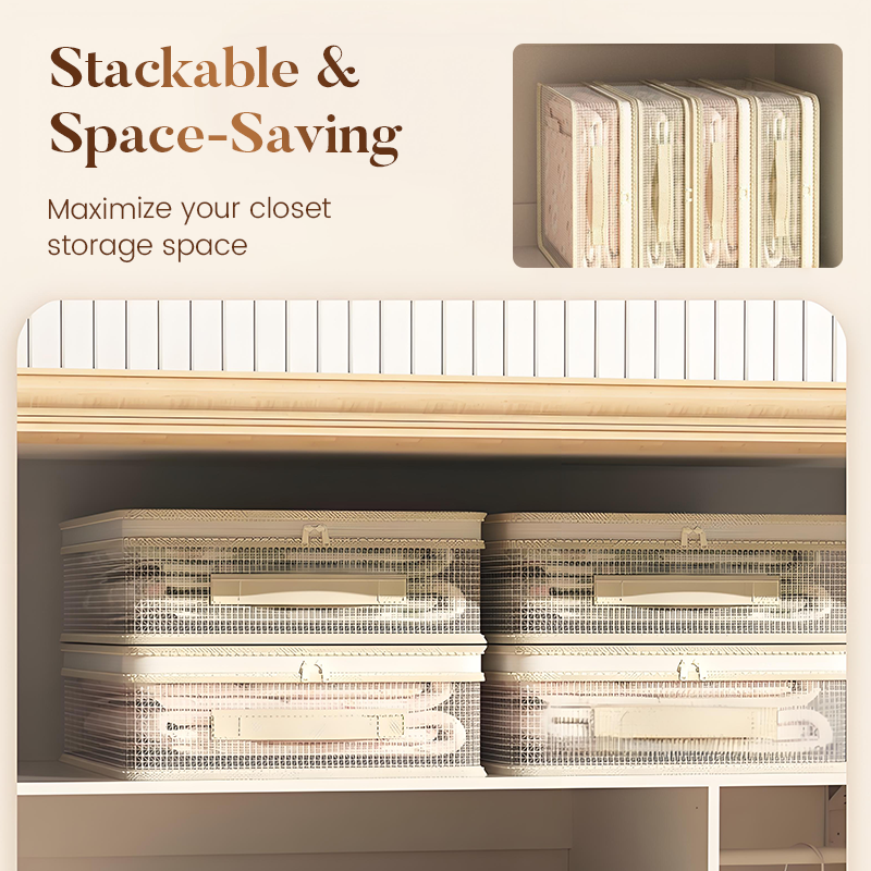 🔥See-Through Closet Organizer Storage Bags