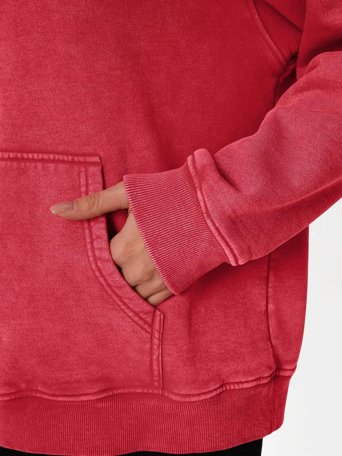 🔥LAST DAY SALE 60% OFF!!💥🎁Womens Acid Wash Hoodie Oversized Long Sleeve Fall Fashion Sweatshirts