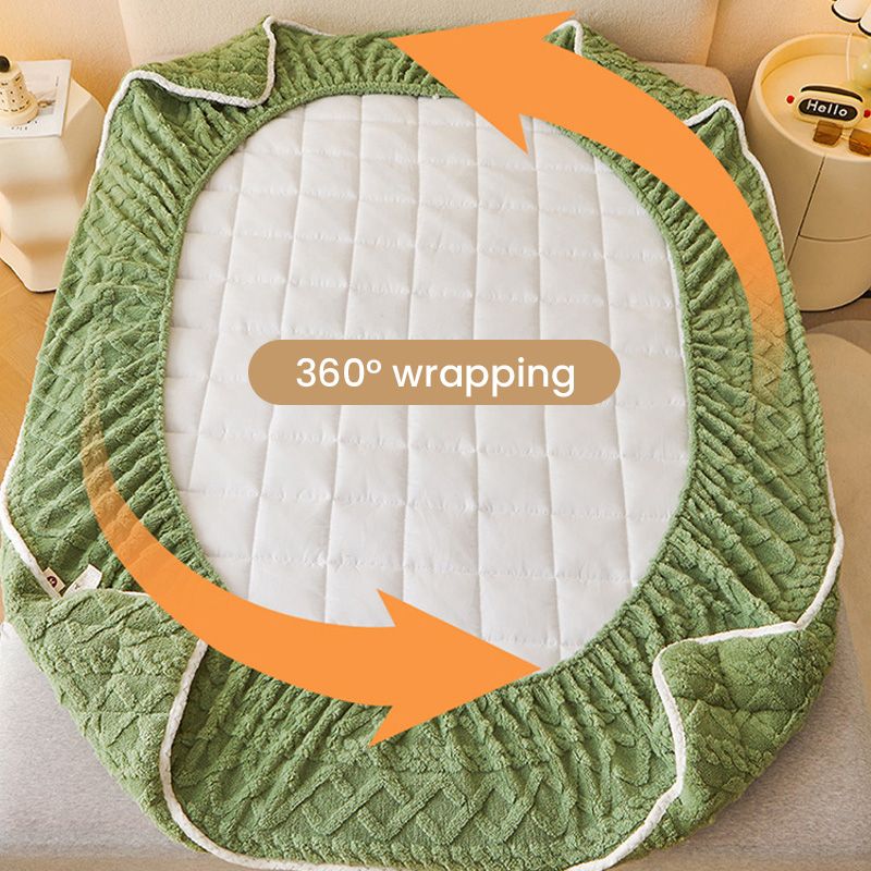 🎅CHRISTMAS SALE 50% OFF🎄Thickened Warm Fitted Bed Sheet - Great Gift🎁