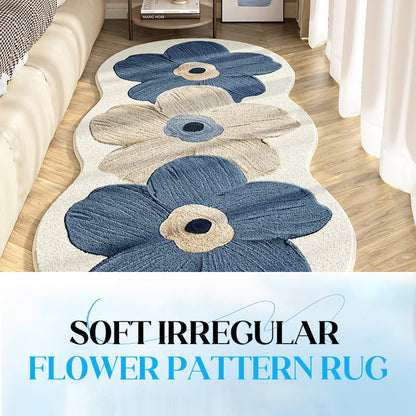 📢📢50 % OFF !!🏠Soft Irregular Flower Pattern Rug✨