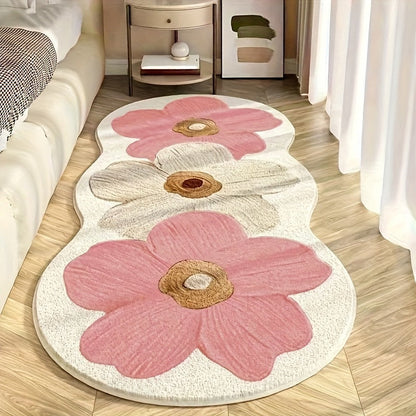 📢📢50 % OFF !!🏠Soft Irregular Flower Pattern Rug✨