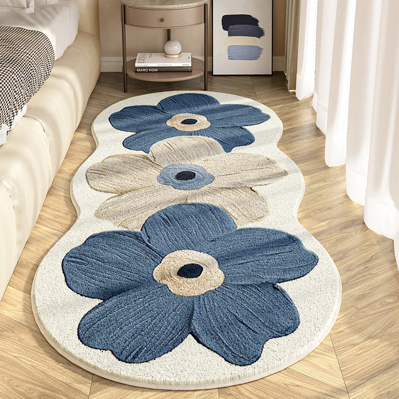 📢📢50 % OFF !!🏠Soft Irregular Flower Pattern Rug✨
