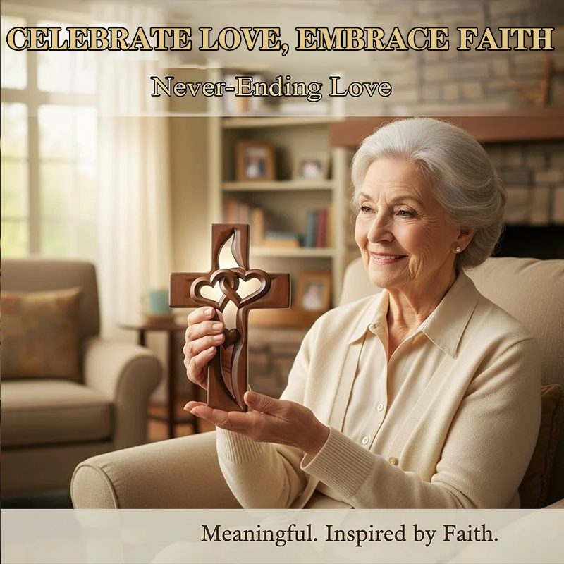 🥂 New Year, New Style: 60% OFF NOW !✝️Marriage Cross for Wall Decoration❤️