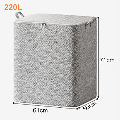 🔔NEW YEAR SALE 50% OFF🔥Extra-Large Storage Organizer Box With Lid - Versatile For Clothes, Blankets & Bedding