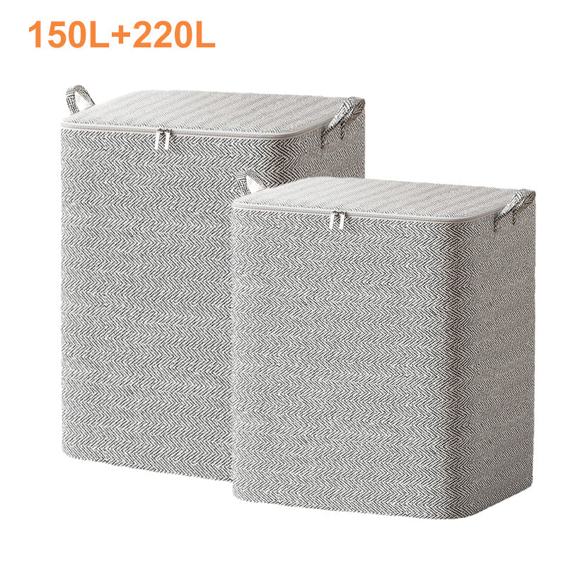🔔NEW YEAR SALE 50% OFF🔥Extra-Large Storage Organizer Box With Lid - Versatile For Clothes, Blankets & Bedding