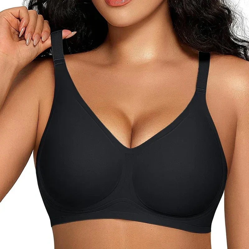 ⏳LAST DAY SALE 50%⚡💖Comfortable Wireless Full Coverage Jelly Smoothing Bra👍No more sagging breasts