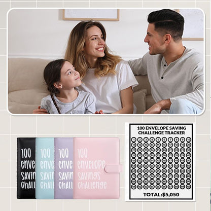 🔥BEST NEW YEAR GIFT £8.99!!🎁100 Envelope Savings Challenge Book💷