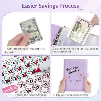 🔥BEST NEW YEAR GIFT £8.99!!🎁100 Envelope Savings Challenge Book💷