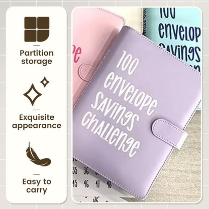 🔥BEST NEW YEAR GIFT £8.99!!🎁100 Envelope Savings Challenge Book💷