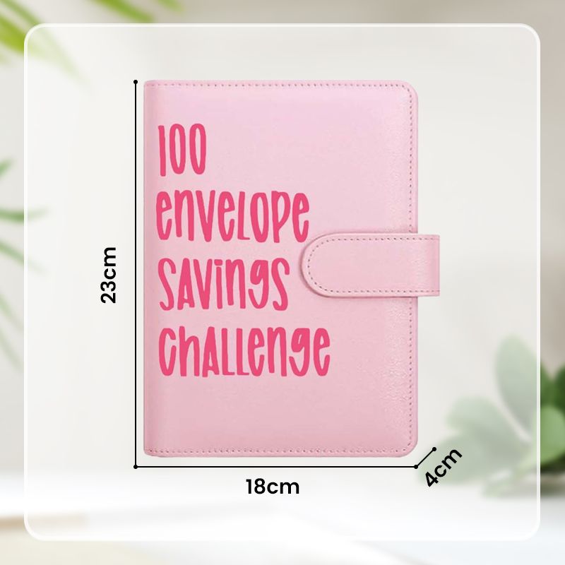 🔥BEST NEW YEAR GIFT £8.99!!🎁100 Envelope Savings Challenge Book💷