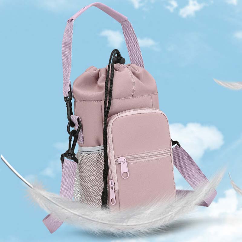 📢Last Day Special Price £8.99!! ⏰Multi-Functional Water Bottle Carrier Bag with Pockets🥤