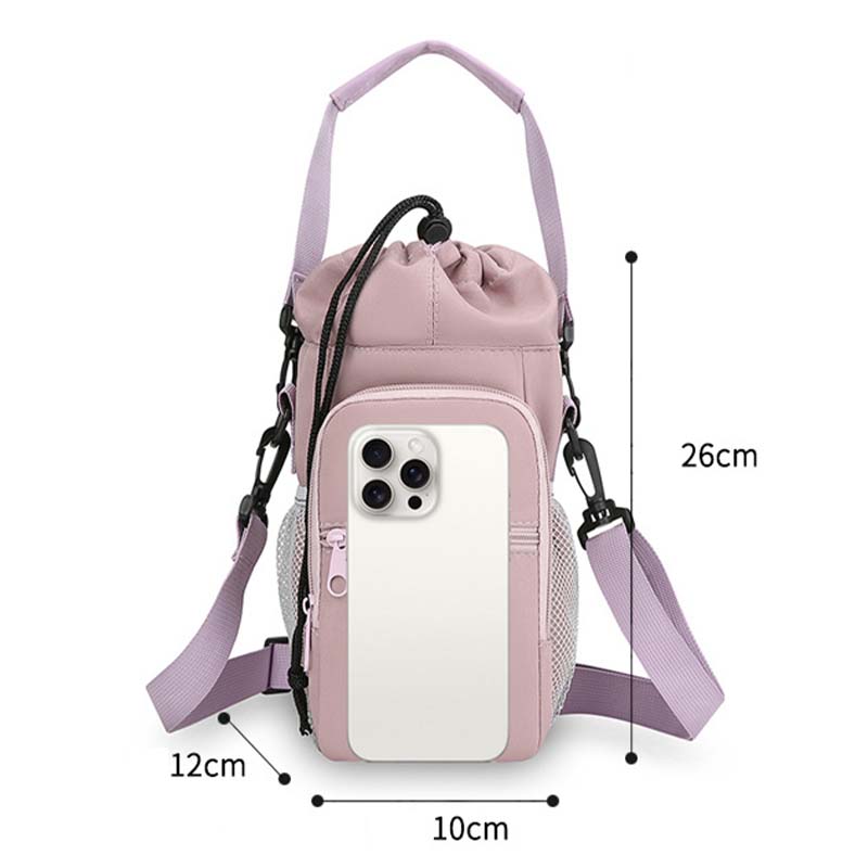 📢Last Day Special Price £8.99!! ⏰Multi-Functional Water Bottle Carrier Bag with Pockets🥤