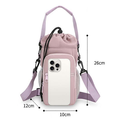 📢Last Day Special Price £8.99!! ⏰Multi-Functional Water Bottle Carrier Bag with Pockets🥤