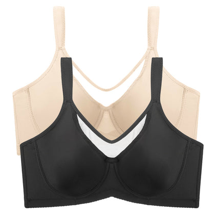 🏆BUY 1 GET 1 FREE💗Women's Elegant Sheer Full Coverage Plus Size Bra