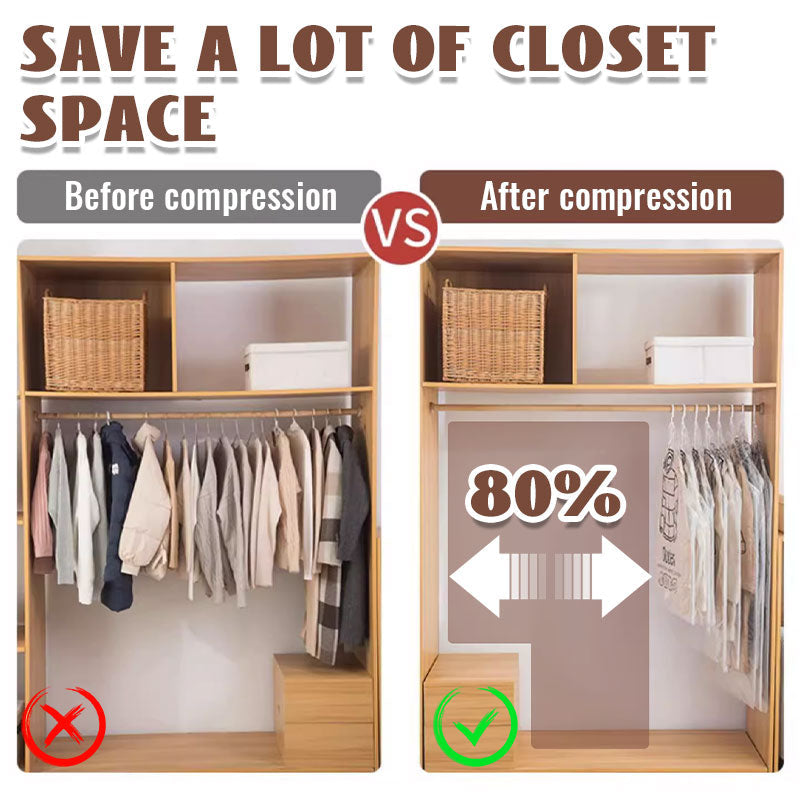 ⏳LAST DAY SALE 50% OFF!!🔥Hanging Vacuum Storage Bags