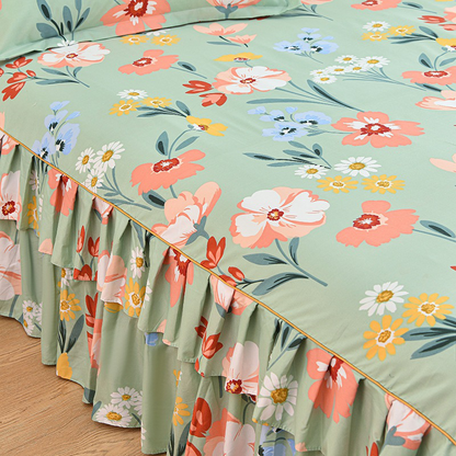 💥Limited Sale 70% Off⏰3-Piece Ruffled Bed Skirt Set🛏️