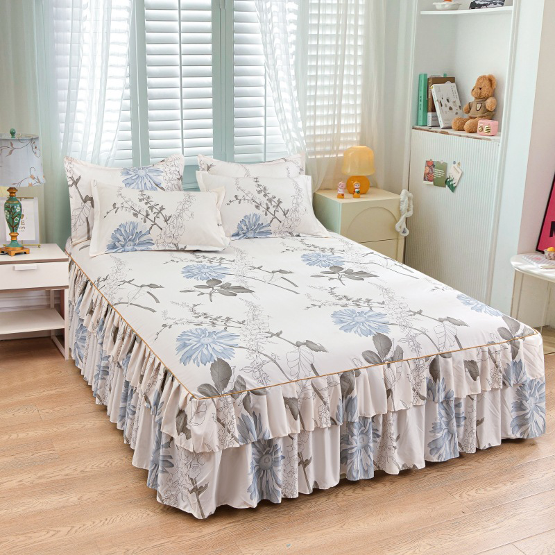 💥Limited Sale 70% Off⏰3-Piece Ruffled Bed Skirt Set🛏️