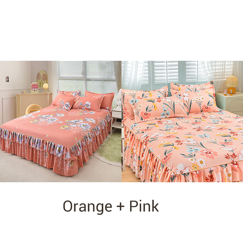 💥Limited Sale 70% Off⏰3-Piece Ruffled Bed Skirt Set🛏️