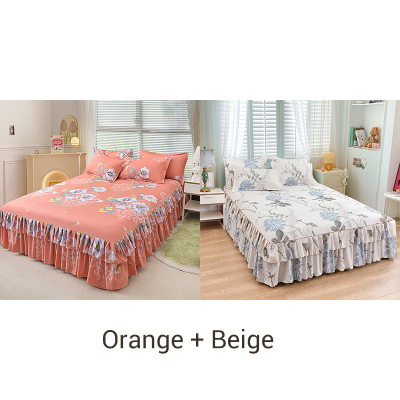 💥Limited Sale 70% Off⏰3-Piece Ruffled Bed Skirt Set🛏️