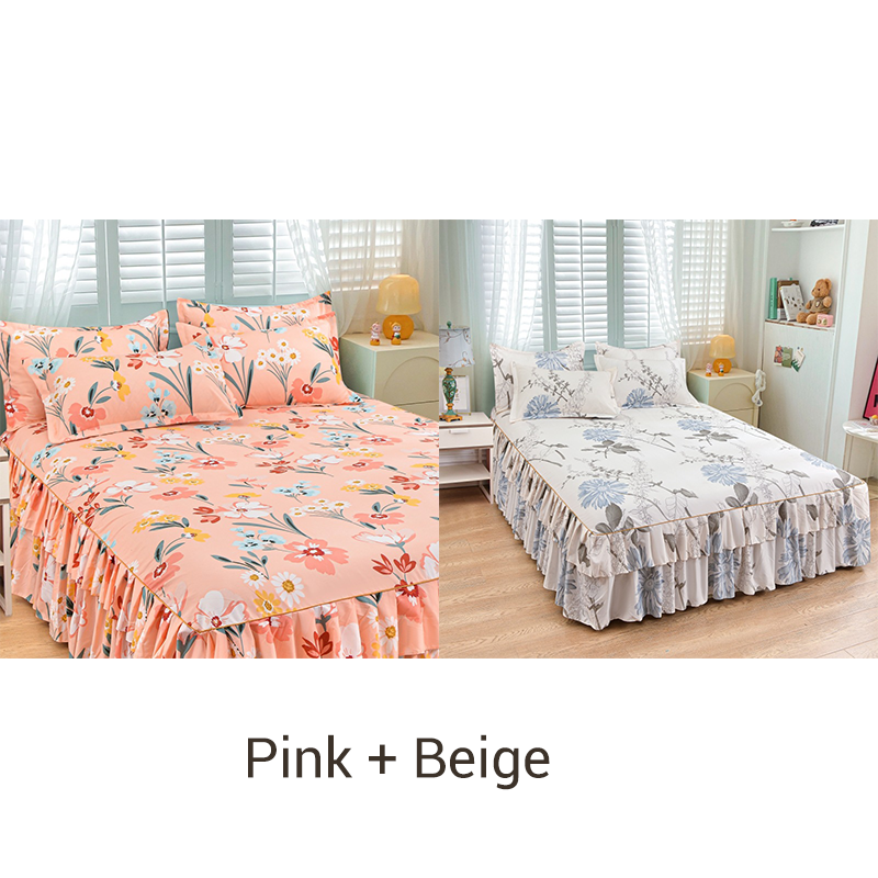 💥Limited Sale 70% Off⏰3-Piece Ruffled Bed Skirt Set🛏️